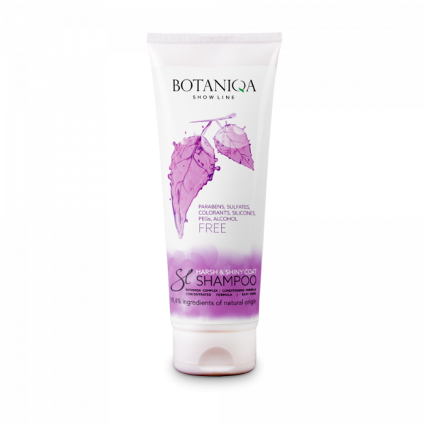 Botaniqa - Show Line Harsh & Shiny Coat Shampoo - szampon dla psów szorstkowłosych, 250 ml