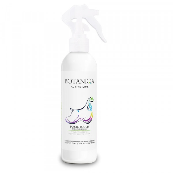 Botaniqa - Active Line Magic Touch Grooming - spray ułatwiający rozczesywanie, nawilżający i odżywiający szatę, 250 ml