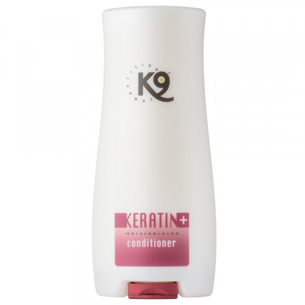 K9 Keratin+ Moist Conditioner - odżywka intensywnie nawilżająca z dodatkiem keratyny - 300ml, koncentrat 1:40