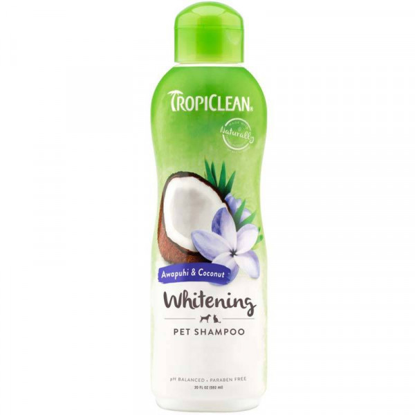 Tropiclean - Awapuhi & Coconut - szampon do białej i jasnej sierści, 355 ml