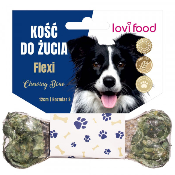Lovi Food Flexi Chewing Bone S - kość do żucia dla psa, na stawy 12 cm