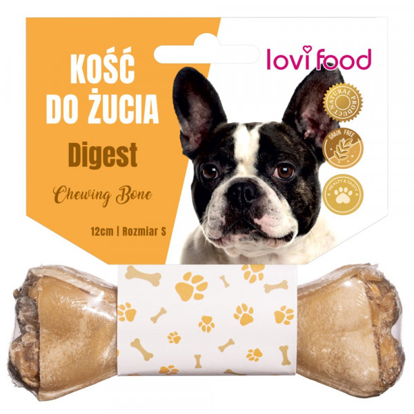 Lovi Food Digest Chewing Bone S - kość do żucia dla psa, na trawienie 12 cm