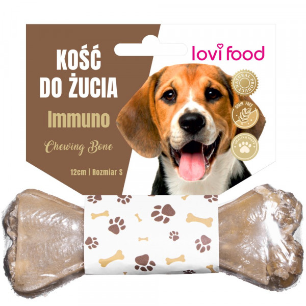Lovi Food Immuno Chewing Bone S - kość do żucia dla psa, na odporność 12 cm