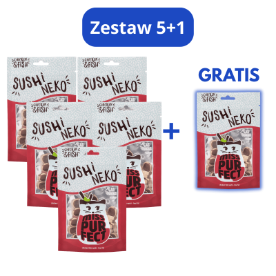Miss Purfect - zestaw 6x45g - Sushi Neko