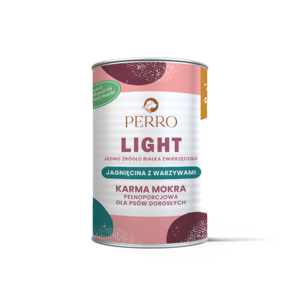 Perro - Jagnięcina z warzywami Light – monobiałkowa 400g