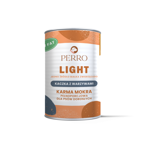 Perro - Kaczka z warzywami Light - monobiałkowa 400g