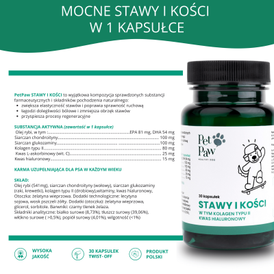 PetPaw - Stawy i kości