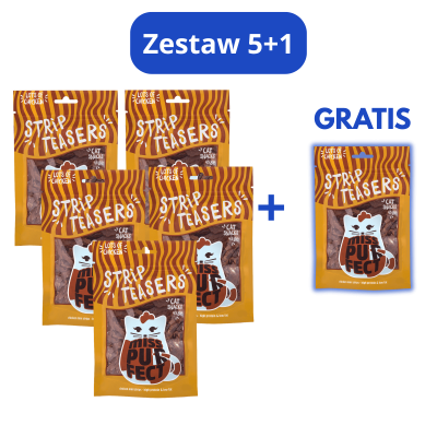 Miss Purfect - zestaw 6x45g - Strip Teasers