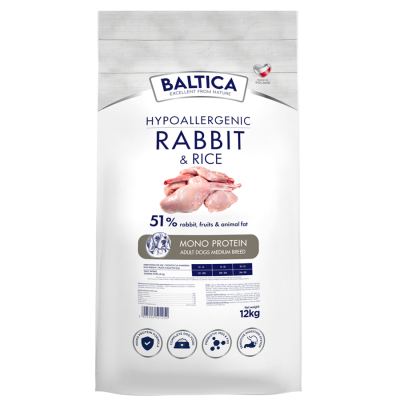 Zestaw Odporność + Energia – Baltica Rabbit & Rice 12kg + PetPaw ODPORNOŚĆ