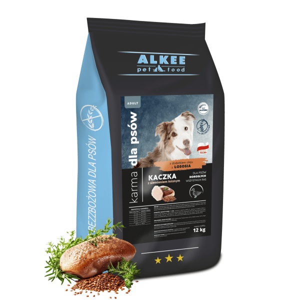 ALKEE - Kaczka z siemieniem lnianym 12 kg