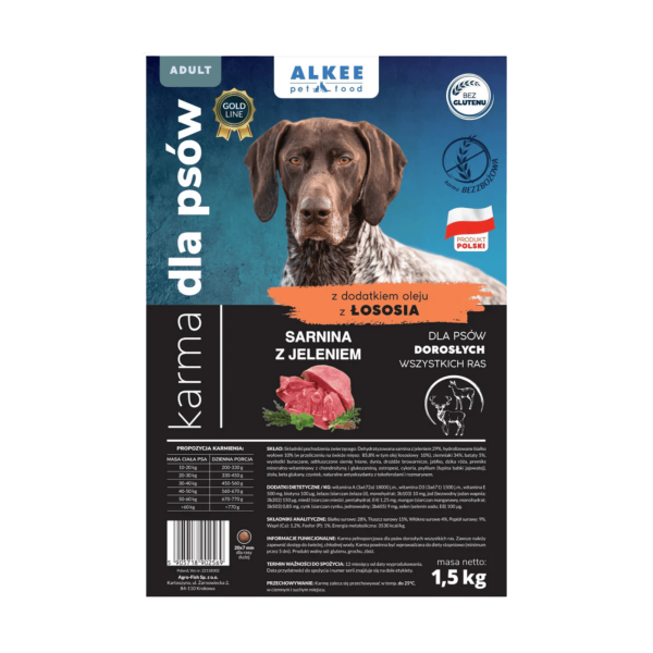 ALKEE - Sarnina z jeleniem 1,5kg