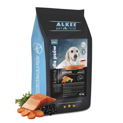 ALKEE - Łosoś z marchewką i porzeczką 12kg