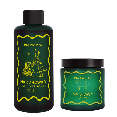 Pet Form Labs - Zestaw Kompleksowy dla Psa – Wątroba + Stawy 1+1 za złotówkę