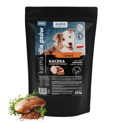 ALKEE - Kaczka z siemieniem lnianym 1,5 kg