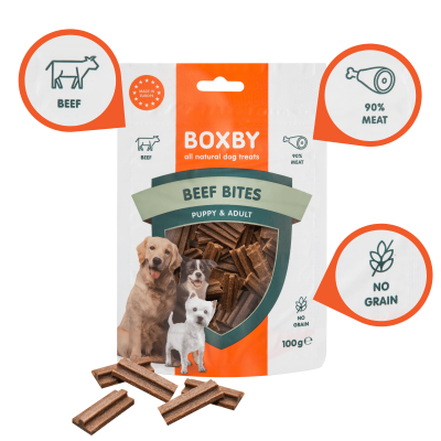 Boxby - Wołowe kąski 100g